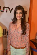Kriti Sanon promote Heropanti at Mad Over Donuts launches Donutpanti donut in Mumbai on 19th May 2014